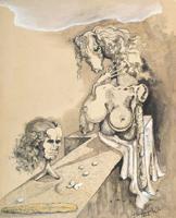 Salvador Dali Drawing - Sold for $57,500 on 04-23-2022 (Lot 47a).jpg